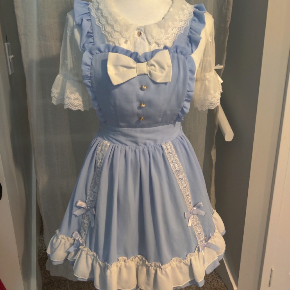 Sold! Rare Dear My Love apron skirt - Picture 3 of 6